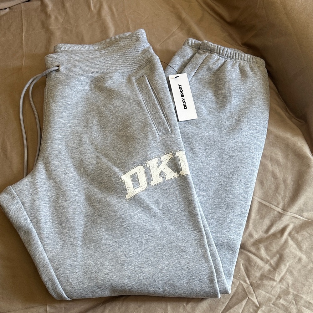 DKNY Kids Light Gray Sweatpants